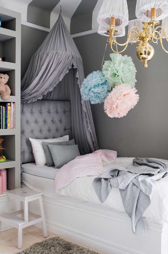 Quarto feminino - Decore com estilo: inspire-se em fotos e aproveite dicas criativas para deixar seu cantinho do jeito que sempre sonhou