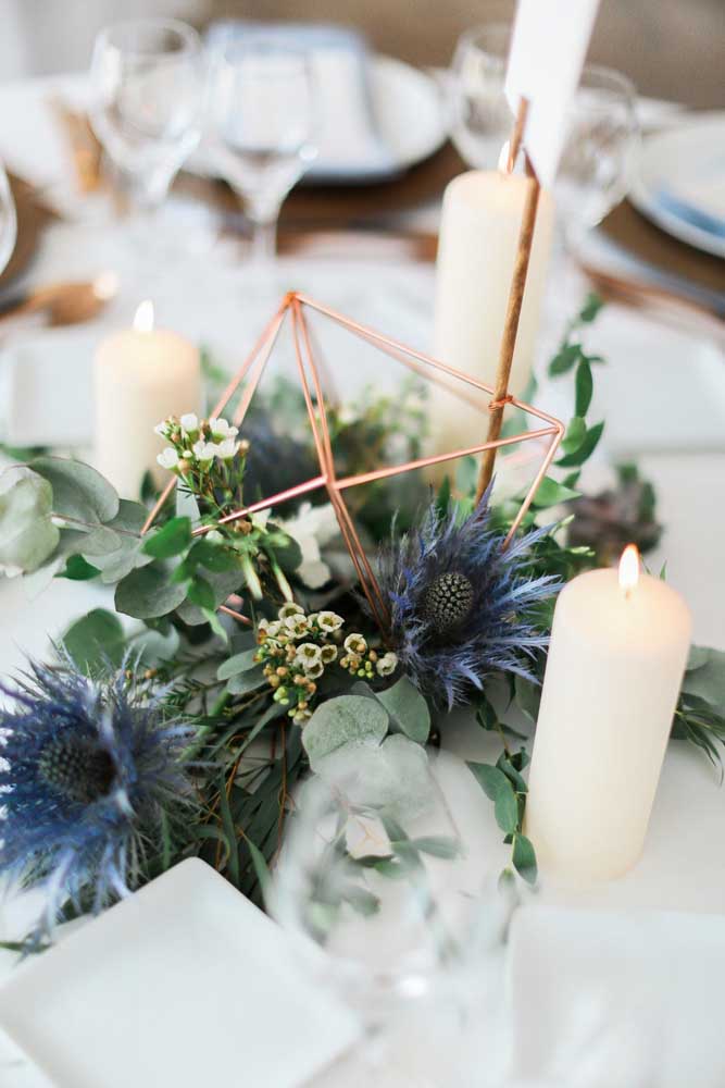 Casamento azul: Combine tons de azul com decoração romântica e criativa