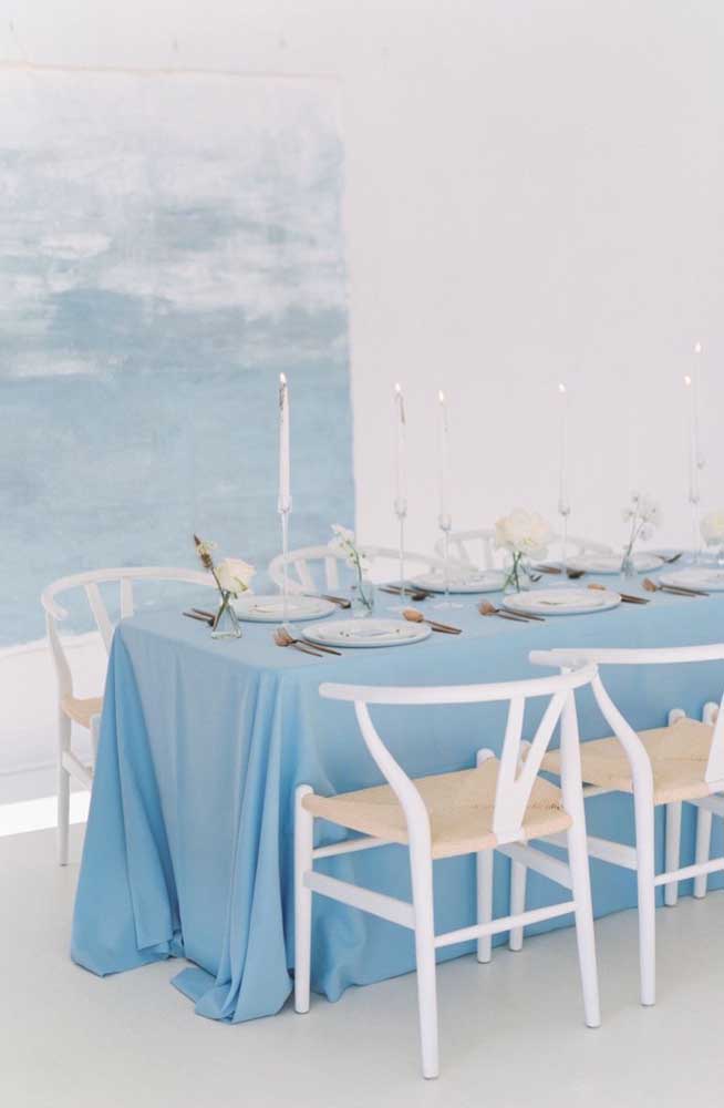 Casamento azul: Combine tons de azul com decoração romântica e criativa