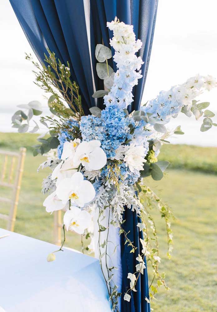 Casamento azul: Combine tons de azul com decoração romântica e criativa