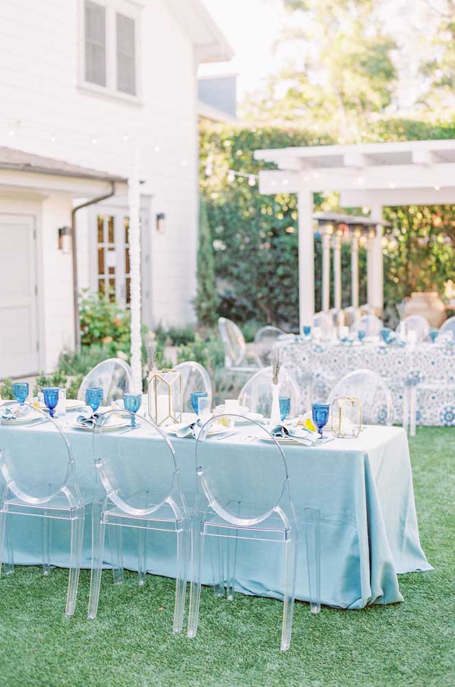 Casamento azul: Combine tons de azul com decoração romântica e criativa