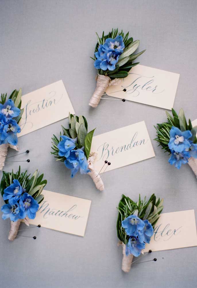 Casamento azul: Combine tons de azul com decoração romântica e criativa