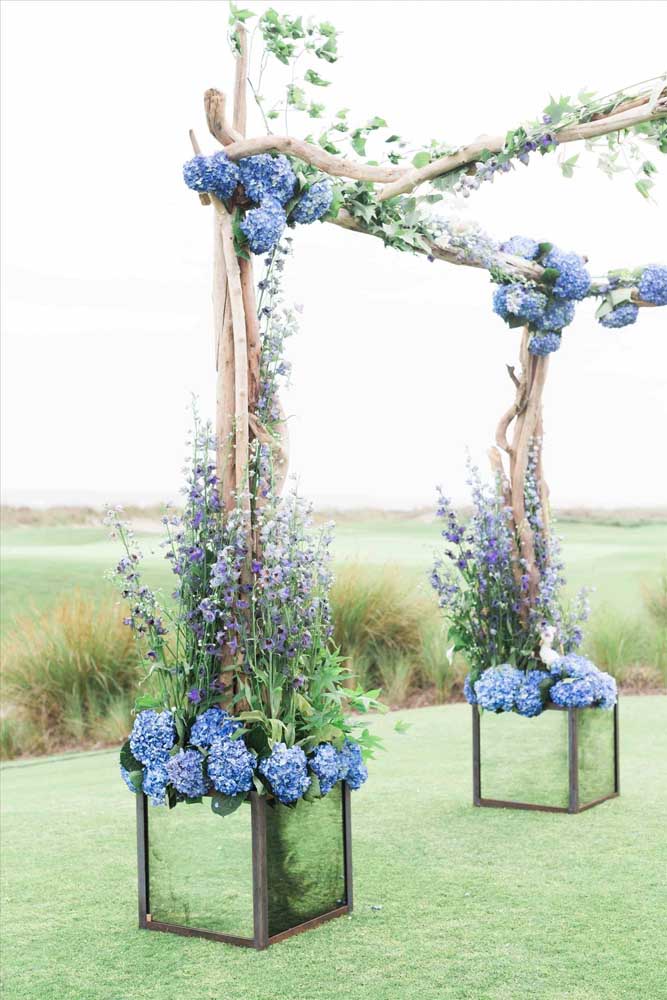 Casamento azul: Combine tons de azul com decoração romântica e criativa