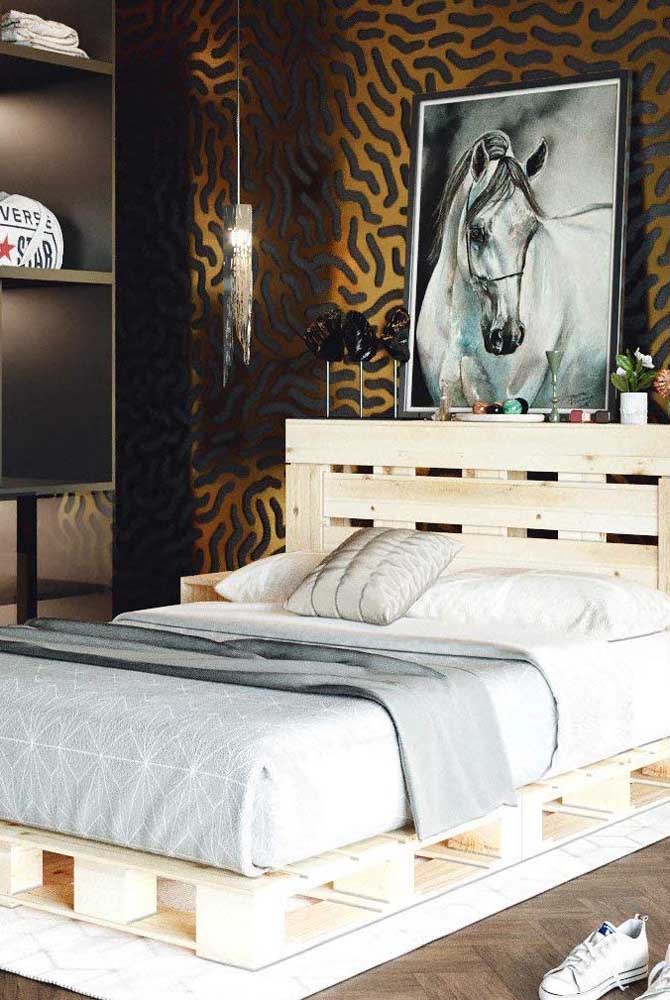 Dê nova vida às cabeceiras de pallets com 60 ideias criativas e inspiradoras