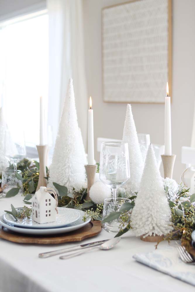 Inspire-se com 50 ideias criativas para decorar sua mesa de Natal