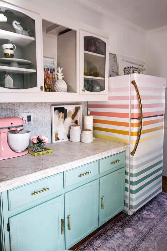 50 ideias criativas para decorar sua geladeira