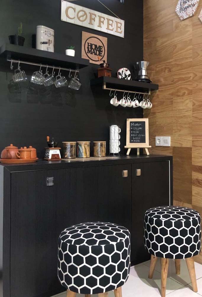 Dicas para montar seu cantinho do café e 50 ideias criativas para decorar