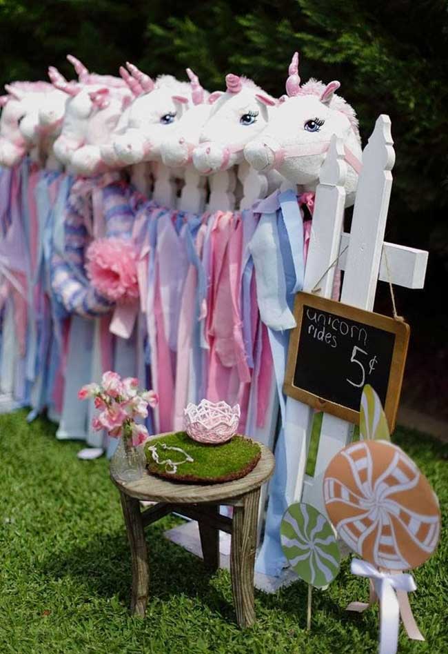 Festa de unicórnio: Inspire-se com 70 ideias criativas de decoração