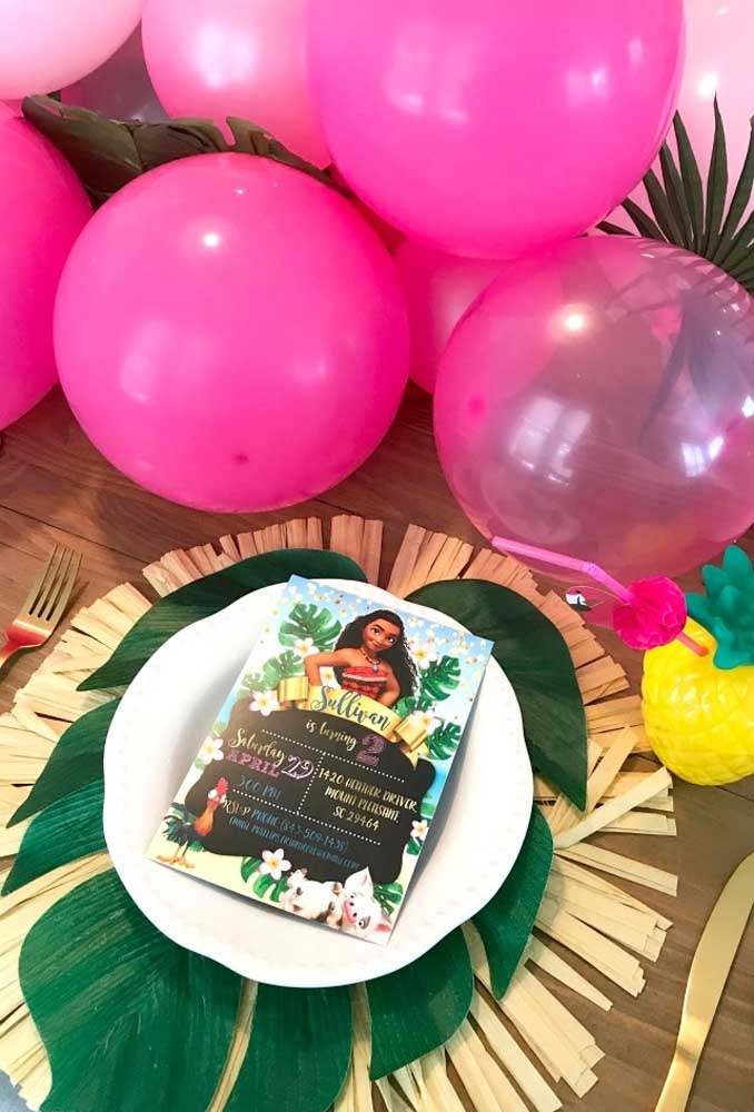 Festeje Moana com 65 ideias criativas de decoração