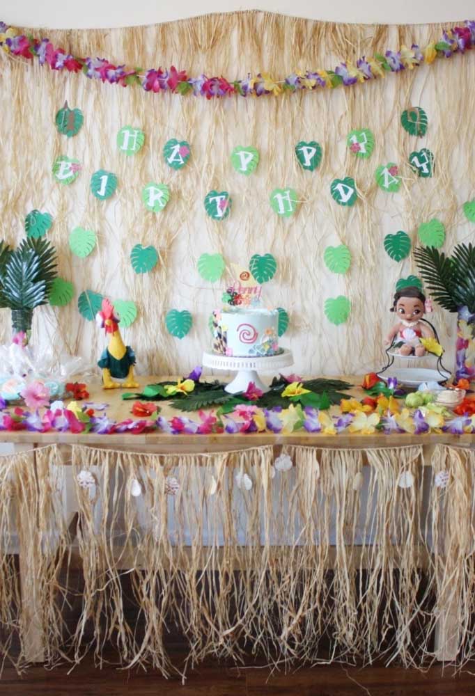 Festeje Moana com 65 ideias criativas de decoração