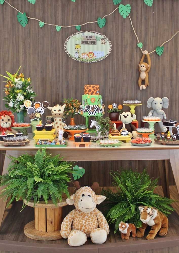 Festas de Safari: inspirações de decoração ecológica para celebrar a natureza