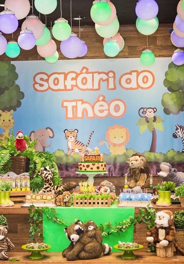 Festas de Safari: inspirações de decoração ecológica para celebrar a natureza