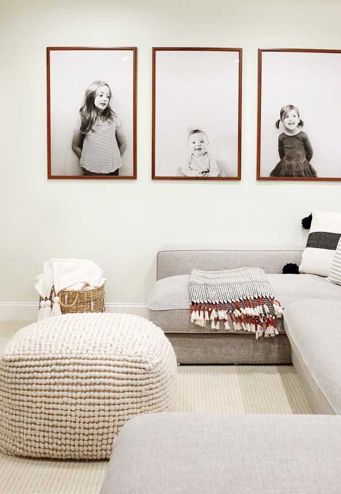 Inspire-se com ideias para decorar sua sala com lindos puffs