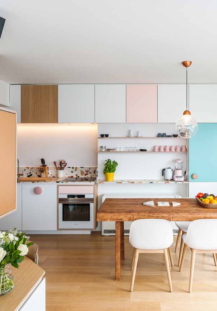 Fotos Inspiradoras de 60 Modelos de Decoração para Cozinhas Pequenas e Grandes