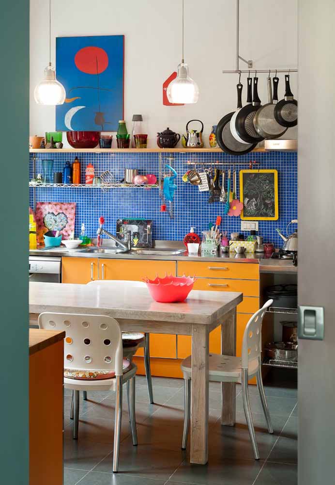 Fotos Inspiradoras de 60 Modelos de Decoração para Cozinhas Pequenas e Grandes