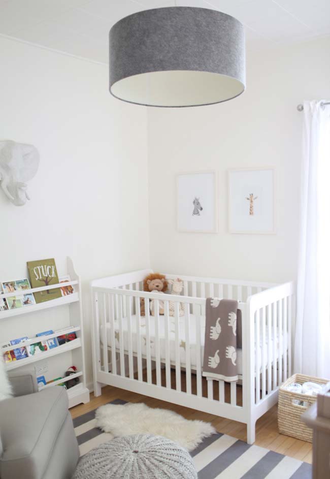 Inspire-se com 55 ideias para quarto de bebê em espaços pequenos