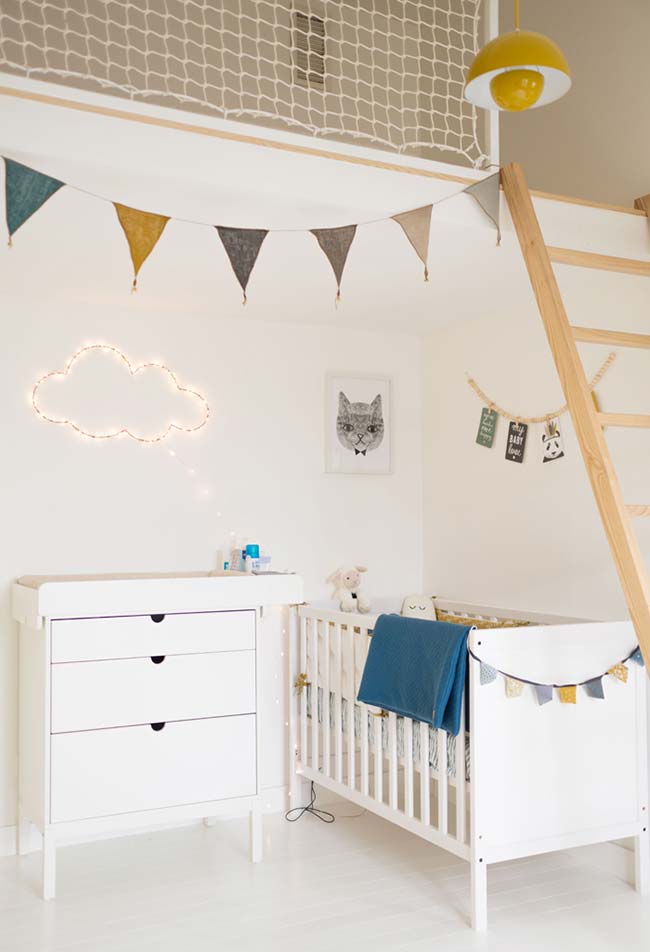 Inspire-se com 55 ideias para quarto de bebê em espaços pequenos