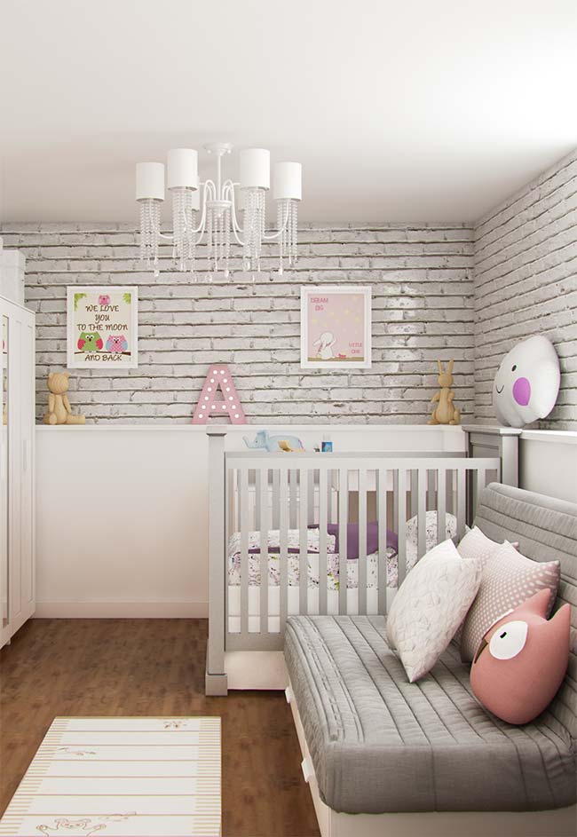 Inspire-se com 55 ideias para quarto de bebê em espaços pequenos