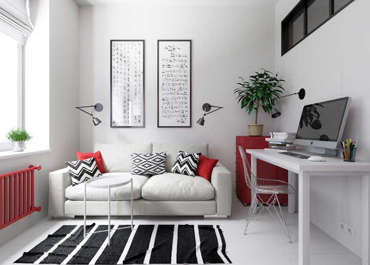 Inspire-se com ideias incríveis para decorar sua sala pequena