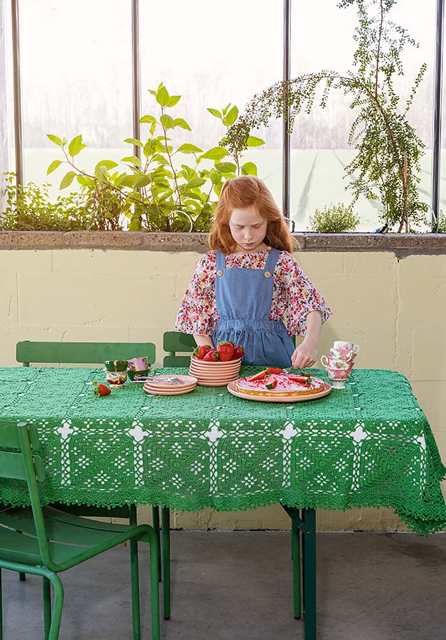 33 Ideias de Toalhas de Mesa Feitas à Mão em Crochê para Decorar sua Casa