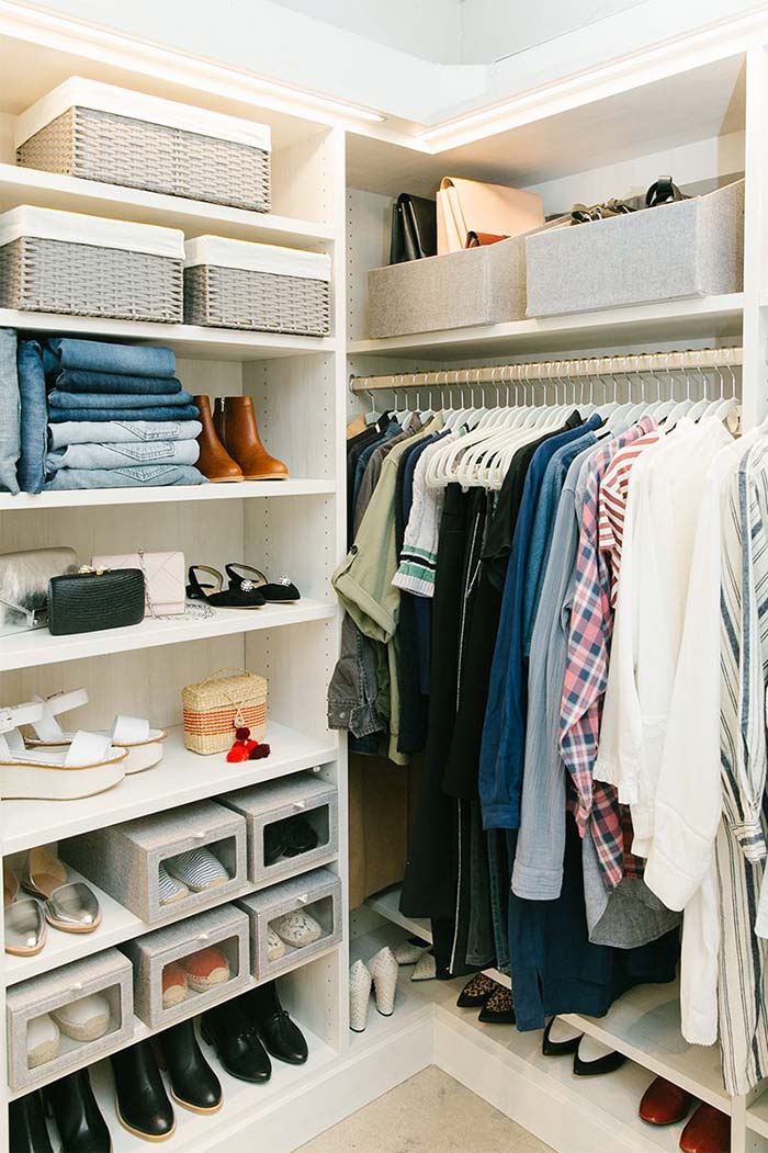 Guarda-roupas incríveis: 85 modelos de closets maravilhosos para se inspirar