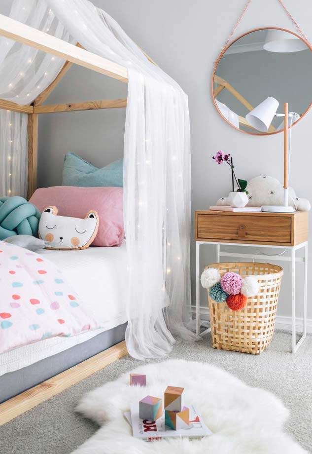 Quarto de menina: Decoração criativa e moderna