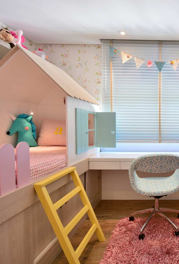 Quarto de menina: Decoração criativa e moderna