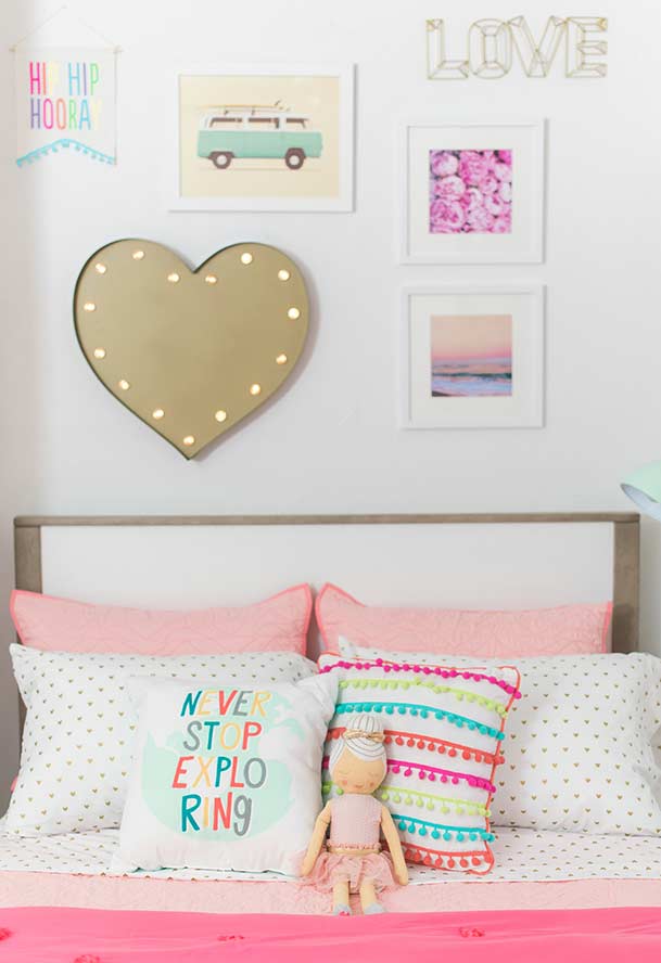 Quarto de menina: Decoração criativa e moderna