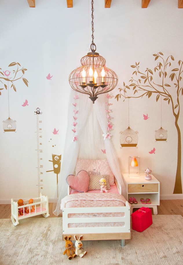 Quarto de menina: Decoração criativa e moderna