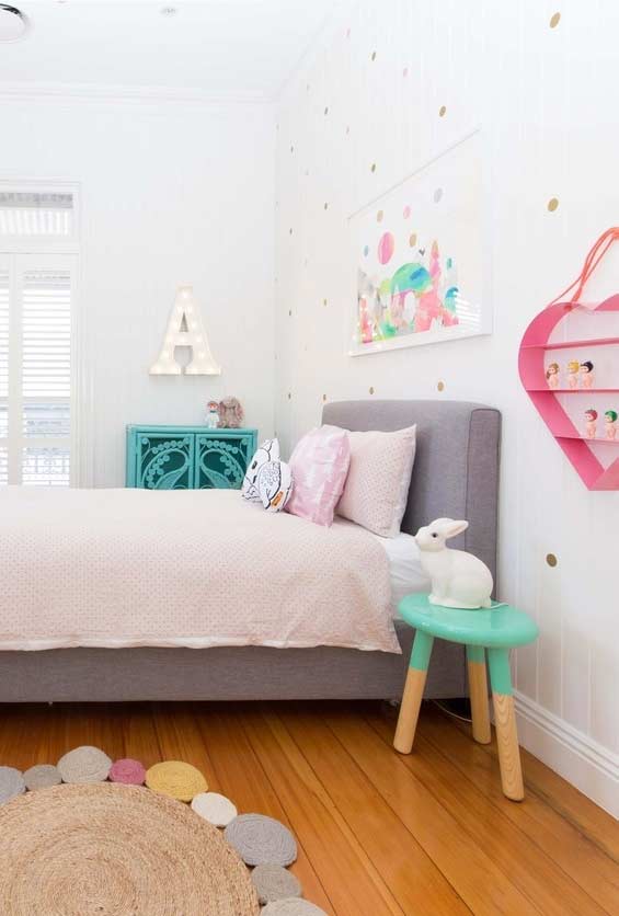 Quarto de menina: Decoração criativa e moderna