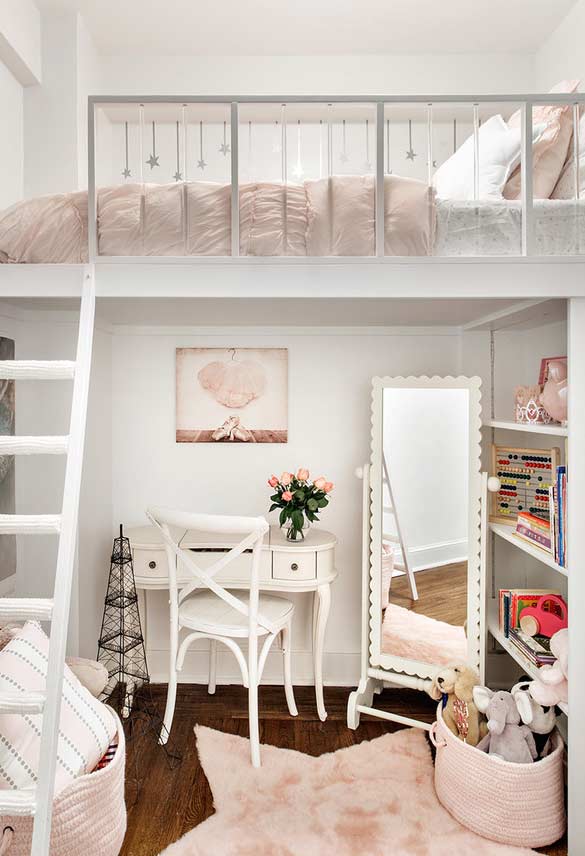 Quarto de menina: Decoração criativa e moderna