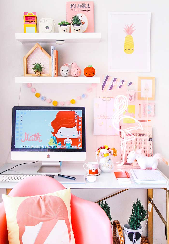 Quarto de menina: Decoração criativa e moderna