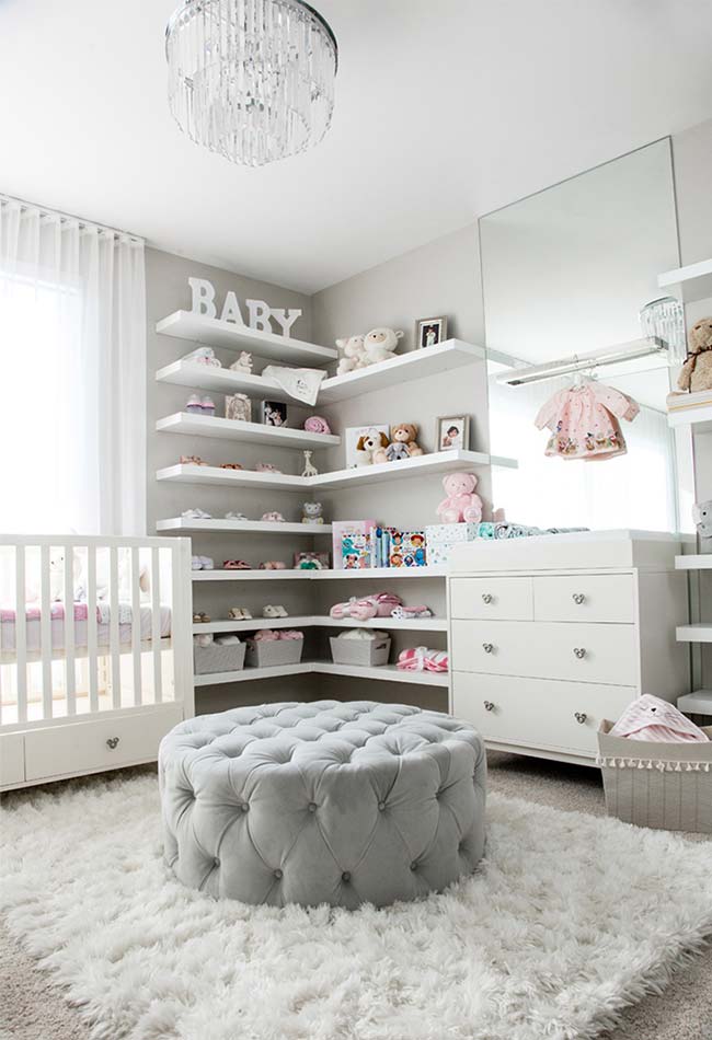 70 ideias criativas para decorar o quarto do seu bebê