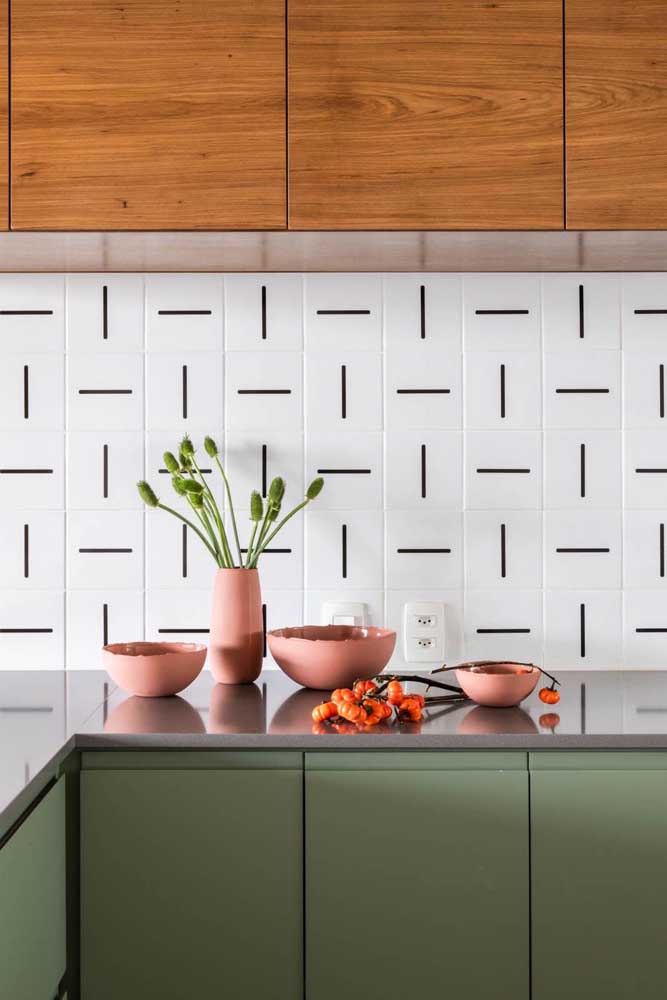 Inspire-se com 60 ideias criativas de azulejos para sua cozinha