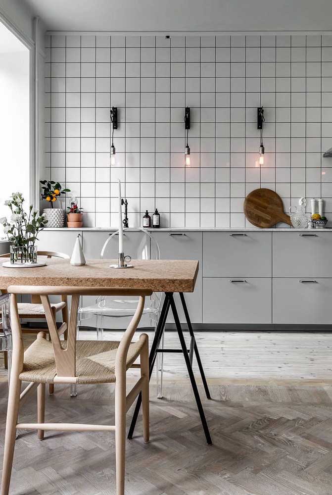 Inspire-se com 60 ideias criativas de azulejos para sua cozinha