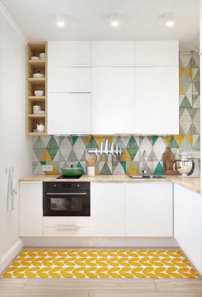 Inspire-se com 60 ideias criativas de azulejos para sua cozinha