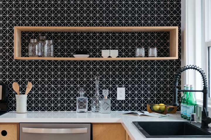 Inspire-se com 60 ideias criativas de azulejos para sua cozinha