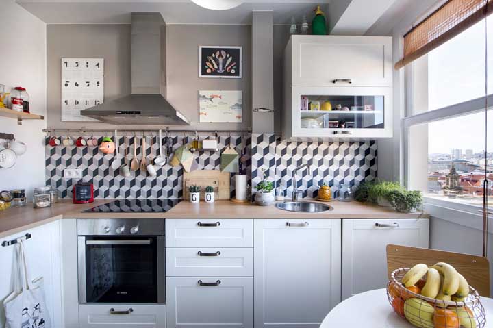 Inspire-se com 60 ideias criativas de azulejos para sua cozinha