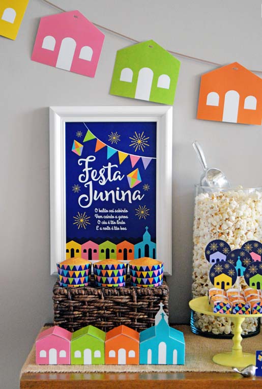 Decore sua festa junina com 80 ideias simples e criativas