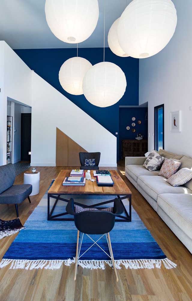 Dicas de decoração com tons de azul: Inspire-se com fotos e ideias para usar essas cores em casa