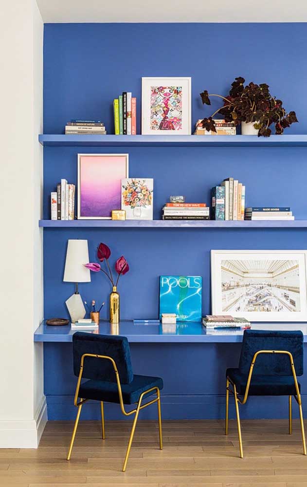 Dicas de decoração com tons de azul: Inspire-se com fotos e ideias para usar essas cores em casa