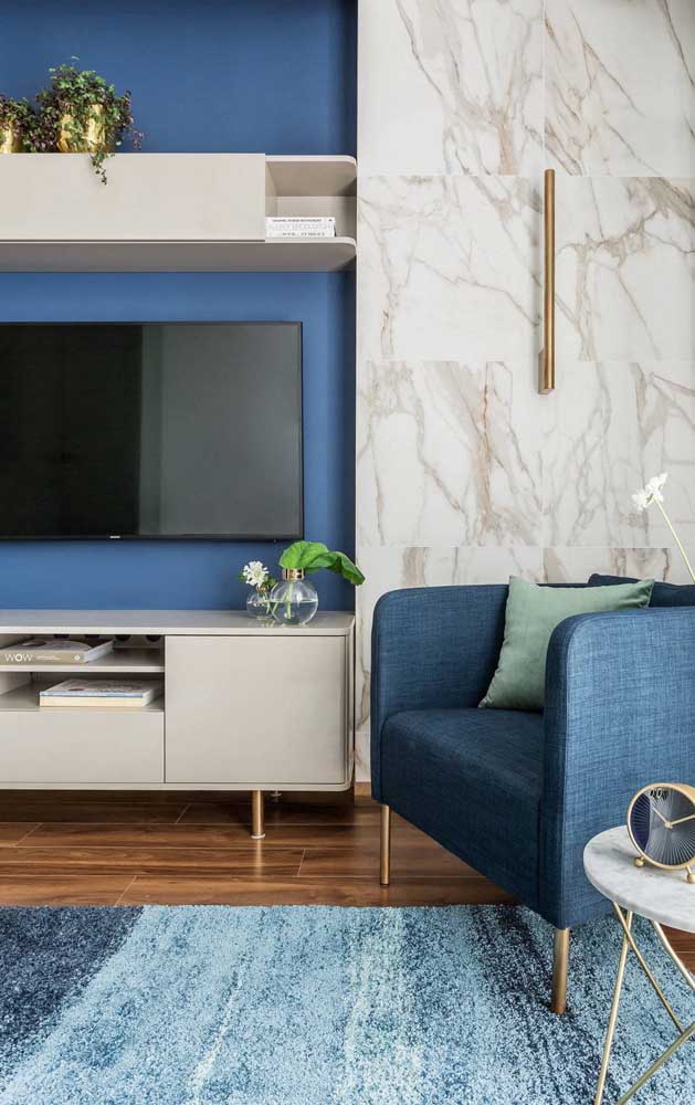 Dicas de decoração com tons de azul: Inspire-se com fotos e ideias para usar essas cores em casa