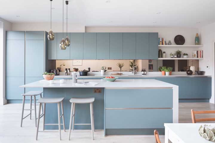 Dicas de decoração com tons de azul: Inspire-se com fotos e ideias para usar essas cores em casa