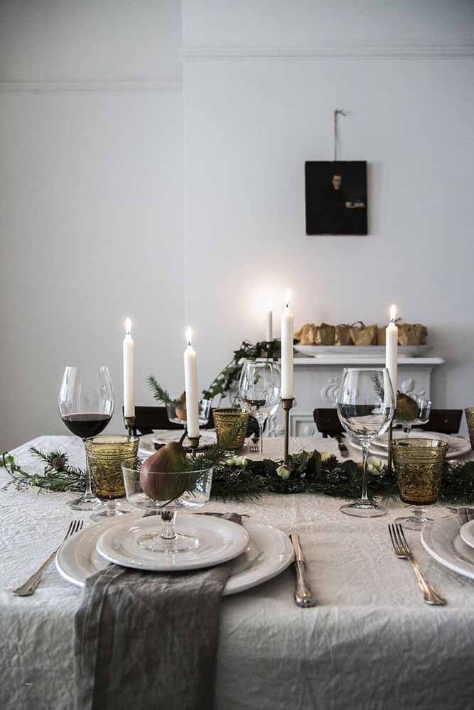 Decorações de Natal incríveis para sua mesa