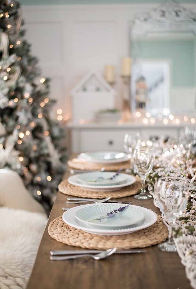 Decorações de Natal incríveis para sua mesa