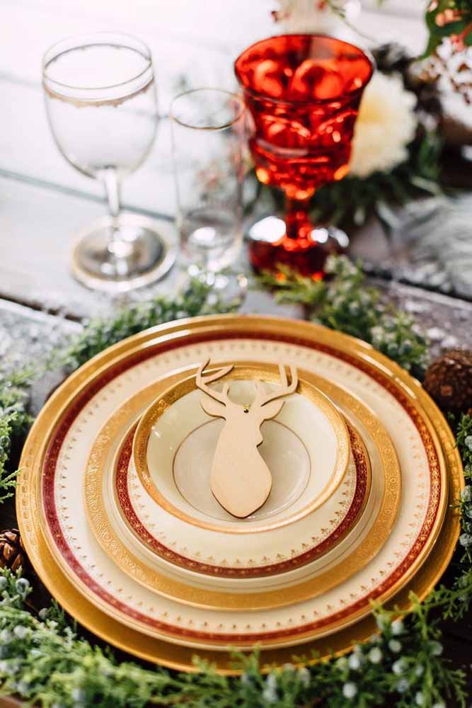 Decorações de Natal incríveis para sua mesa