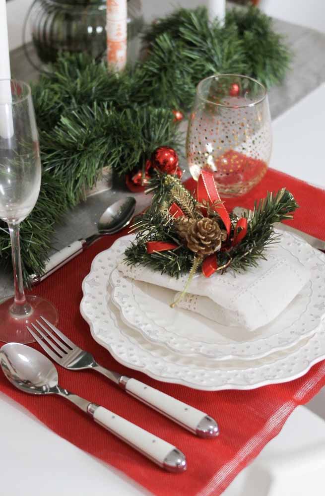 Decorações de Natal incríveis para sua mesa