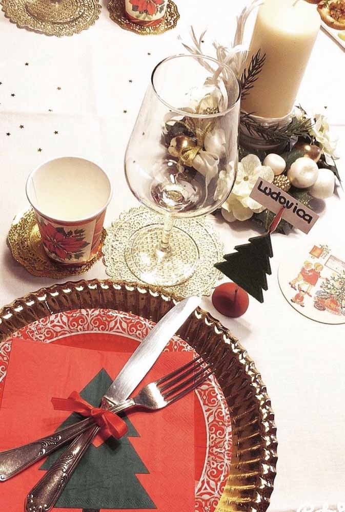 Decorações de Natal incríveis para sua mesa