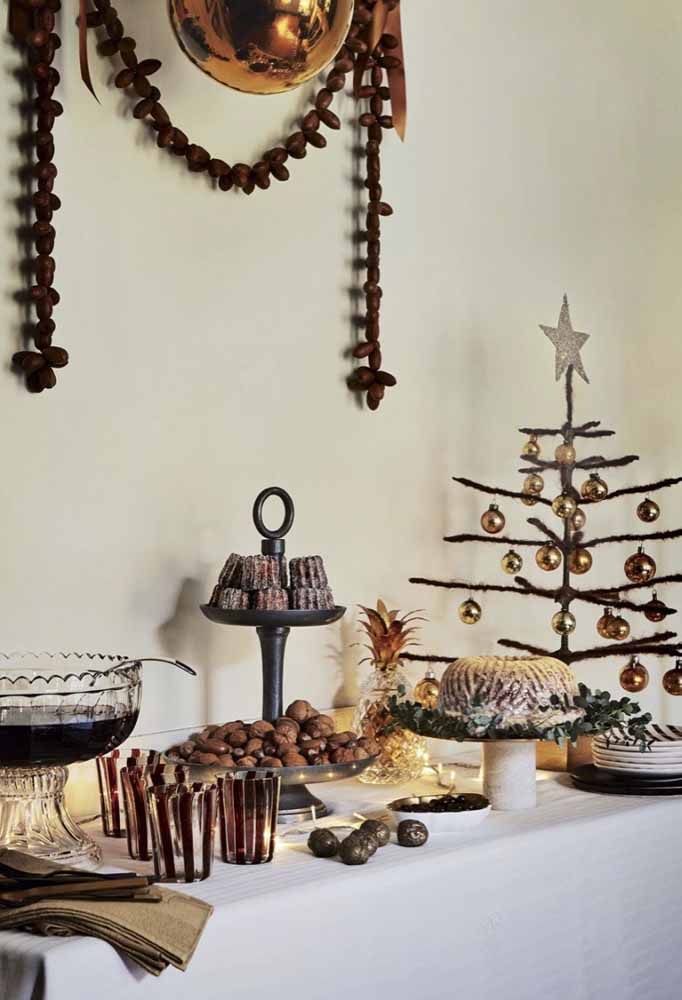 Decorações de Natal incríveis para sua mesa