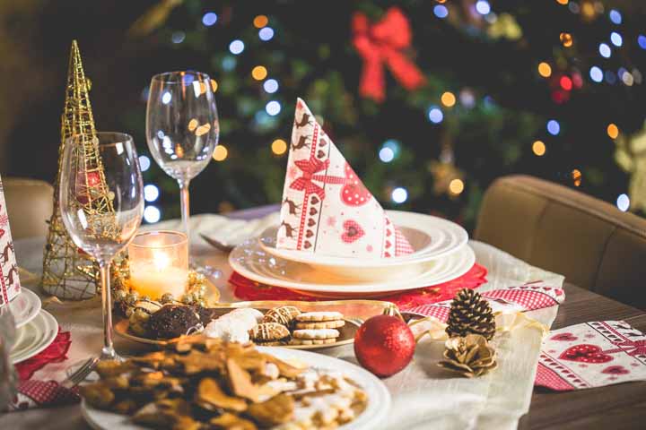 Decorações de Natal incríveis para sua mesa